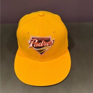 New Era Yellow Fitted Cap